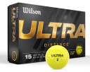 Wilson Ultra Distance Golfballer - 15 pk - Gul