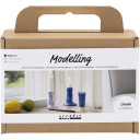 Creativ Company Modelleringssett Lag dine egne lysestaker 2 stk