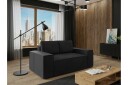 Knocklong 2 seters Sovesofa   Svart