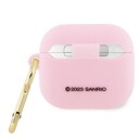 Hello Kitty Hka33dkhsp Airpods 3 Cover Pink/Pink Silicone 3D Kitty Head