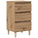  Nattbord Artisan Eik 40x35x70 cm Konstruert tre