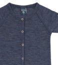 Smallstuff Nattdrakt Ull Denim Melange Smallstuff 1½ år (86) Nattdrakt Blå