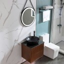 Bathlife Förtjust Servantskap 2 skuffer 60x46x50 cm Push-Open Brun Eik
