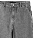 LMTD Nlmtoizza Dnm Loose Pant Noos Grey 140