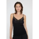 Six Ames Dame Topper Svart M,