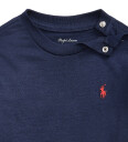 Ralph Lauren Baby Boy Long Sleeved Tee Cruise Navy 12 mdr