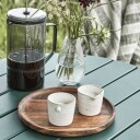 House Doctor Milk and sugar set, Pion, Grey/White 206260340