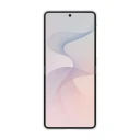 Samsung Z Flip8 Silikondeksel med Ring Hvit