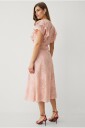 Ellos Collection   Blondekjole med volanger   Rosa