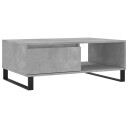 vidaXL Salongbord betonggrå 90x60x35 cm konstruert tre