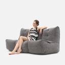 Mod 3 Movie Couch Modulsofa Luscious Gray