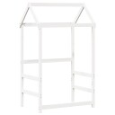 Tak for barneseng hvit 98x70x176,5 cm heltre furu