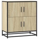  Skjenk sonoma eik 68x35x76 cm konstruert tre 8721102840494