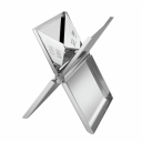 Hällmark Foldable Grill OneSize, Stainless Steel