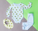 Tiny Treasure Willow Bukse 2-Pack Baby Blue 56