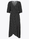 Comprimé Wrap Dress 01 Sort 40