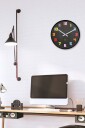 NeXtime Veggklokke Ntx Game 35 cm Svart
