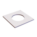 Dekkplate S7 195x195 mm, Ø100 mm