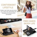 Samsung Galaxy S23 Ultra 5G Caseme 2-i-1 Multifunksjonell Lommebok-deksel Svart