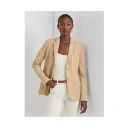 Lauren Ralph Lauren Bullion Jacquard Blazer - Beige - L