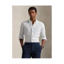 Polo Ralph Lauren Slim Fit Striped Linen Shirt   Multi/patterned   S