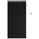 vidaXL Venetiansk persienne Svart 90 x 160 cm 35 mm