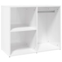 vidaXL Sminkeskap høyglans hvit 80x40x65 cm konstruert tre