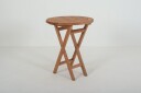 Hagebord Teak Ø60cm   sammenleggbart