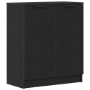  Serviesskap Svart 60 x 30 x 70 cm Konstruert tre