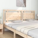 vidaXL Sengegavl 205,5x4x100 cm heltre furu