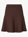 Y.A.S Fonny High Waisted Skirt Brun XXL