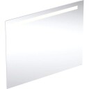 Geberit Option Basic Square speil med lys, 90x70 cm