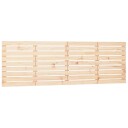 vidaXL Veggmontert hodegavl 206x3x63 cm heltre furu