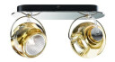 Fabbian Beluga Vegg- & Taklampe Dobbelt Gul