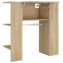 vidaXL Gangskap sonoma eik 97,5x37x99 cm konstruert tre
