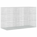 vidaXL Gabion med 3,5 mm Tråd og 5x5 cm Nett 250x100x150 cm