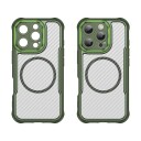 Hurtel Leading Series MagSafe silikonetui for iPhone 16 Pro Max Grønn