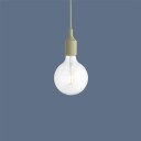 Muuto - E27 Pendel Beige/Green Muuto