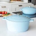 Lifetime Brands Europe Ltd Masterclass Cast Aluminium Gryte 5L Himmelblå