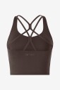 Aim'n   Treningstopp Sculpting Strappy Bralette   Brun