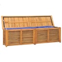 vidaXL Putekasse med pose 200x50x53 cm heltre teak