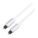DACOTA PLATINUM OPTISK KABEL MED ADAPTER 5M, HVIT