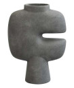 Tribal Vase Medio Dark Grey