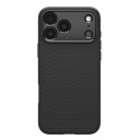 Spigen Liquid Air TPU-deksel til iPhone 17 Pro - Matt Svart