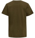Hummel T skjorte hmlTomb Dark Olive 4 5 år 104 110 T skjorte Grønn