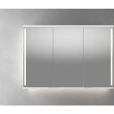 Linn Bad Sogn speilskap 120x84 cm matt hvit