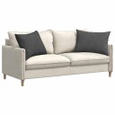  Sofaputer 2 pcs Mørkegrå 70 x 50 cm Corduroy stoff