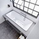 Pulcher Code 1800 Innebygget Badekar 180X75cm Blank Hvit