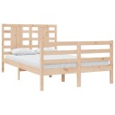 vidaXL Sengeramme heltre furu 120x200 cm