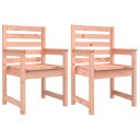 vidaXL Hagestoler 2 stk 60x48x91cm cm heltre douglasgran
